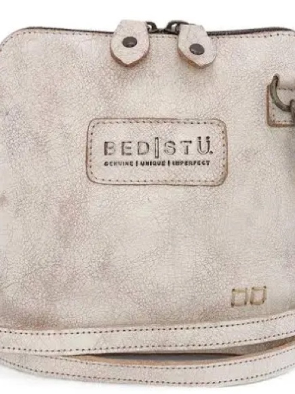 Bed Stu Ventura Distressed Creamy Pink Women's Crossbody Bag - Picture 2 of 9